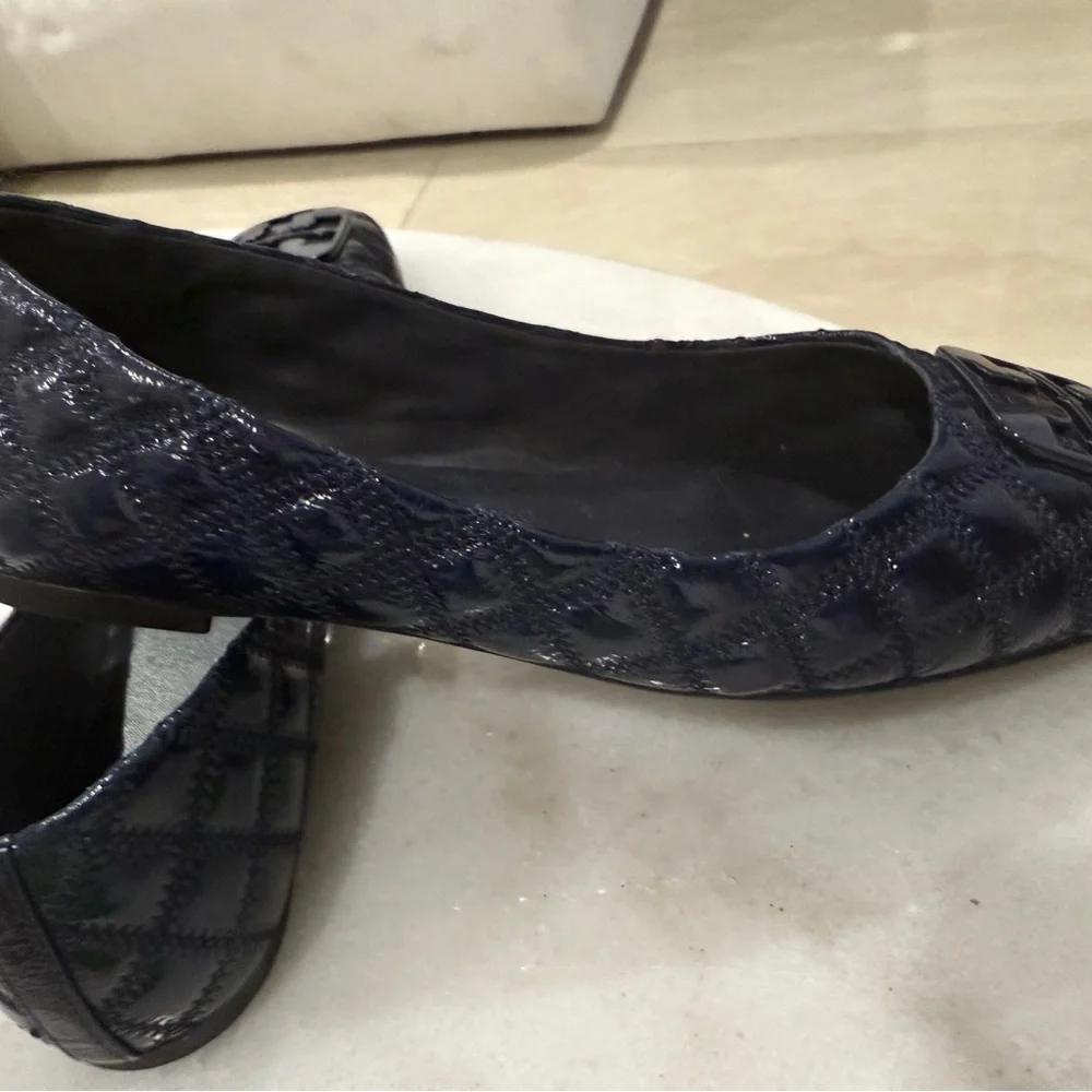 Tory Burch Navy Blue Women's Shoes - Picture 5 of 5